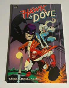 DC COMICS OOP HAWK & DOVE by Karl Kesel & Rob Liefeld Collected TPB - Picture 1 of 2