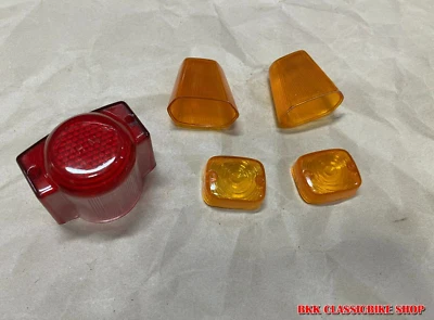 Lente de luz trasera de señal de giro completa para Honda C200 CA200 C201 Foto 1 de 3