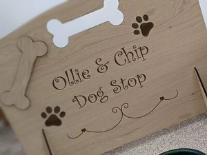 Pet Stair Gate - Personalised Dog Pet Garden Caravan Kitchen - Picture 1 of 3