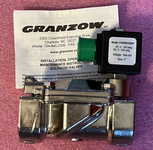 Granzow 21WN6KV250P 1" Ventil 24VDC - Bild 1 von 6