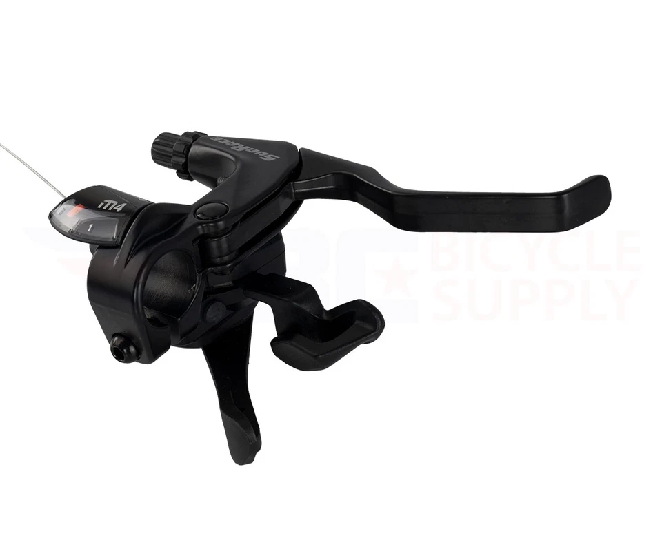 NEW! GENUINE SUNRACE RH 8/SPEED V BARKE TRIGGER SHIFTER STM-406 BLACK RIGHT - Image 1 of 1