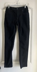 Levi's 510 Youth Boys Size 14 Reg W27 L29 Black Performance Skinny Jeans - Picture 1 of 8
