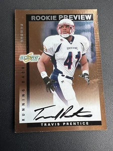 2000 Score Rookie Preview #SR23 Travis Prentice Autograph Browns - Picture 1 of 4