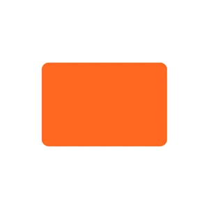 Orange 3"x2" Direct Thermal Labels | Compatible with Zebra Rollo Munbyn | 1 Roll - Picture 1 of 3