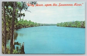 Way Down Upon Suwannee River Florida FL Postkarte - Bild 1 von 2