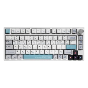 Gateron 75% Mechanical Keyboard, Hot-Swappable RGB, 81 Keys, Triple Mode - Picture 1 of 6