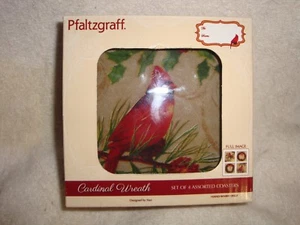 PFALTZGRAFF CARDINAL/KRANZ VERSCHIEDENE GLASUNTERSETZER #23 - Bild 1 von 3