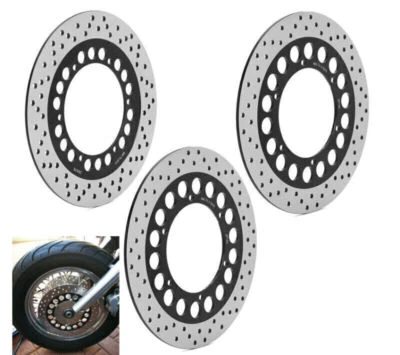 V Star 1100 Full Set Brake Rotor For Yamaha XVS1100 Classic Custom 00-09 VMX1200 - Изображение 1 из 4