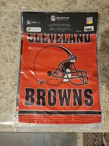 NFL Fan Essentials Equipo Bandera Cleveland Browns Fútbol Nuevo 12.5" 18" ¡Envío Gratis! - Imagen 1 de 10