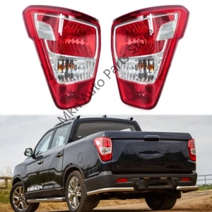 1Pair For Ssangyong Musso 2018-2020 Rear Tail Light Brake Stop Lamp Taillight - Picture 1 of 6