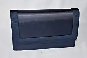 Lord & Taylor Clutch/Crossbody Purse, Dark Navy - Picture 1 of 7