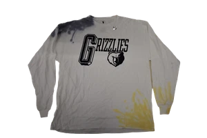 Junk Food Mens NBA Memphis Grizzlies Long Sleeve Tie Dye Shirt New L, 3XL - Picture 1 of 6