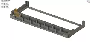 3D Printed Nintendo Switch Dock Game Holder / Not Wall Mount / Black / Stand - Picture 1 of 2