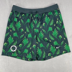 Nike Nigeria Football Soccer Alumni JDH Shorts Size XL Seaweed Green CU1408 364 - Picture 1 of 13