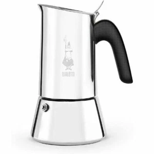 Genuine BIALETTI VENUS 2 CUP Stainless Steel Coffee Maker Percolator Stovetop - Picture 1 of 3