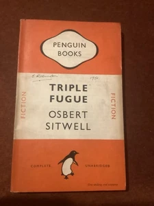 Triple Fugue - Osbert Sitwell; Paperback Book (Penguin 1948) - Picture 1 of 1