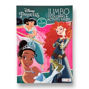 ¡NUEVO! Libro para colorear y actividades Disney Princess Jumbo - Imagen 1 de 1