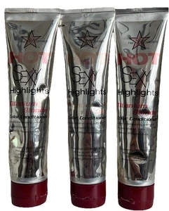 3X Hot Sexy Color Highlights Conditioner Titanium Blonde 5.1oz DAMAGED READ - Picture 1 of 2