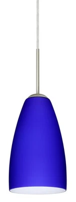 Besa Lighting 1JT-1511CM-LED-SN Riva 9 Pendant Satin Nickel - Image 1 of 3