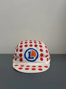 Vintage Tour de France Cycling Cap Leclerc Team Bicycle Bike Racing Rare - Picture 1 of 11