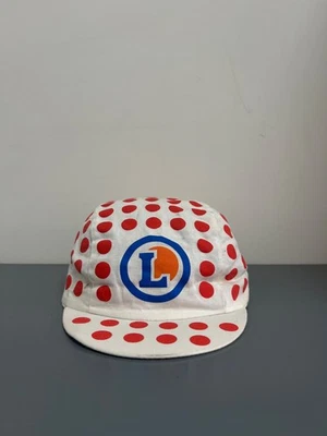 Vintage Tour de France Cycling Cap Leclerc Team Bicycle Bike Racing Rare - Image 1 of 4