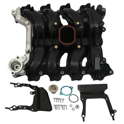 Colector de admisión de motor con termostato y juntas para Ford Lincoln Mercury 4,6 L V8 Foto 1 de 4