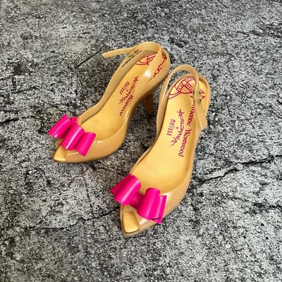 Vivienne Westwood x Melissa Heels Shoes Beige Size - EUR 38 / USA 7 / BRA 36 - Image 1 of 4