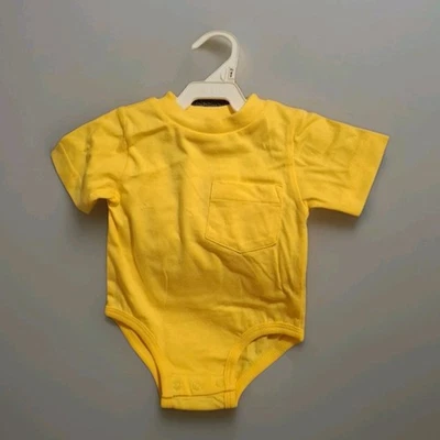 Mini Wear Amarillo 0-3 Meses Una Pieza Foto 1 de 4