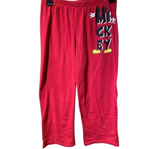 Mickey Mouse Größe Small Capri Pyjamahose Junior Fit Disney weich gemütlich Lounge - Bild 1 von 3