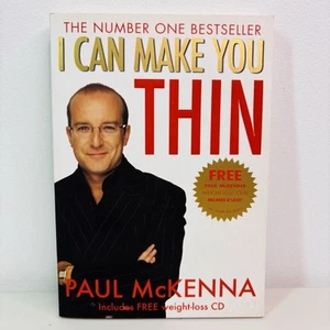 I Can Make You Thin Paul McKenna Book Includes Free Weight Loss CD - Picture 1 of 8