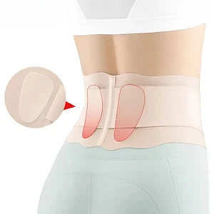 Cinturón de soporte de cintura delgada para aliviar el dolor de espalda baja cinturón de soporte lumbar transpirable - Imagen 1 de 21
