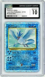 Pokemon Articuno #2 Legendary Collection Reverse CGC 10 Gem Mint - Picture 1 of 2