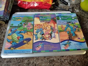 3 Dragon Tales VHS  Believe In Yourself, Let's Stick To It, you can do it Sealed - Imagen 1 de 2