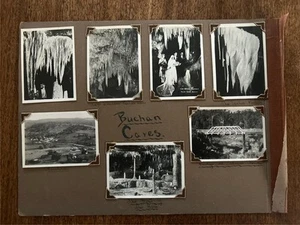 C 1930 s Buchan Caves photograph photographs page Bridal chamber marriage cave - Picture 1 of 8