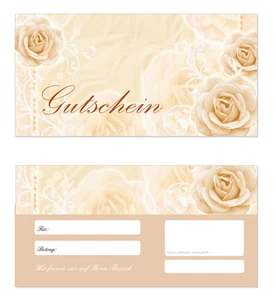 50 x Geschenkgutscheine (Blumen-613) TOP Gutscheine Neutral für viele Bereiche  - Bild 1 von 1