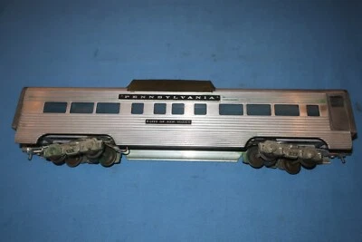AMT #4004 Aluminum Pennsylvania City of New York Vista Dome Passenger Car - Image 1 of 4
