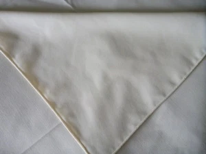 Cream Poly Cotton Tablecloth (Table Cloth): Round Square Rectangle - New - Picture 1 of 8