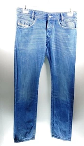 Diesel Poiak Wash 008PI Slim Carrot W30 L32 blau Herren Jeans Denim Designer VTG - Bild 1 von 12