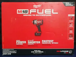 Milwaukee 2967-21B M18 FUEL 18V 1/2" Kit chiavi a percussione coppia elevata NUOVISSIME - Foto 1 di 5