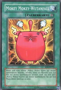 YuGiOh Mokey Mokey-Wutanfall RDS-DE043 Common NM 1st - Bild 1 von 2