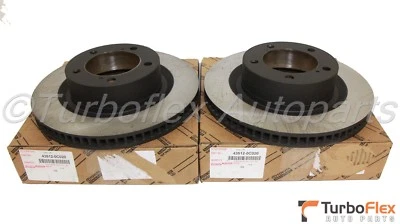 Rotores de freno delanteros originales OEM 43512-0C020 Toyota Sequoia 08-21 / Tundra 07-21 Foto 1 de 4