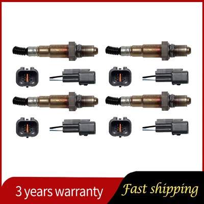 Sensor de oxigênio 4X para cima+para baixo 234-4262 para 2012-2016 Hyundai Equus Genesis Kia K900 - Imagem 1 de 3