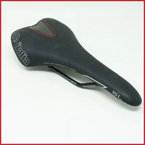NOS SELLE ITALIA SL GEL FLOW FIBREGLASS VINTAGE SADDLE SEAT SEATPOST OLD ROAD - Picture 1 of 6
