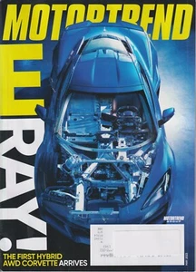 MotorTrend May 2023 E-Ray The First Hybrid AWD Corvette Arrives (Magazine: Cars - Picture 1 of 1