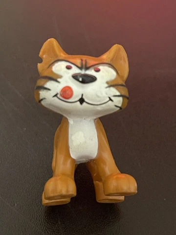 Vintage Schleich Peyo Smurfs Sneaky Azrael Cat PVC Smurf 2" Figure Cover