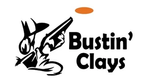 Skeet Sport Falle Schießen Aufkleber Sticker für Auto Fenster Bustin Clays BG857BK - Bild 1 von 2