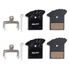 Durable Disc Brake Pads Bicycle Components Semi-metal 28g Weight Denoise