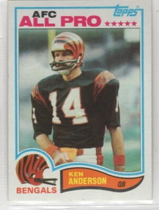 Juego de equipos Topps Football Cincinnati 1982 Bengals - Imagen 1 de 1