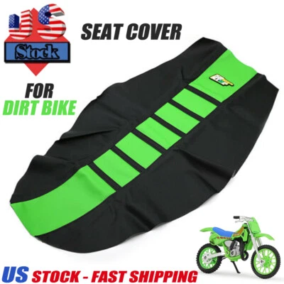 Gripper Soft Seat Cover For Kawasaki KX125 KX250 KXF250 KXF450 Yamaha YZF450 250 - Image 1 of 4