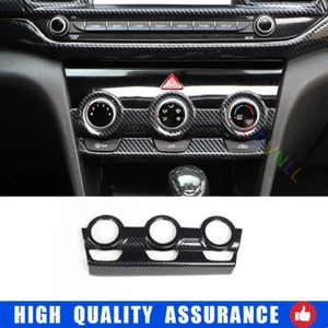 For Hyundai Elantra 2017-2020 Carbon Fiber Central AC Button Control Cover Trim - Picture 1 of 9